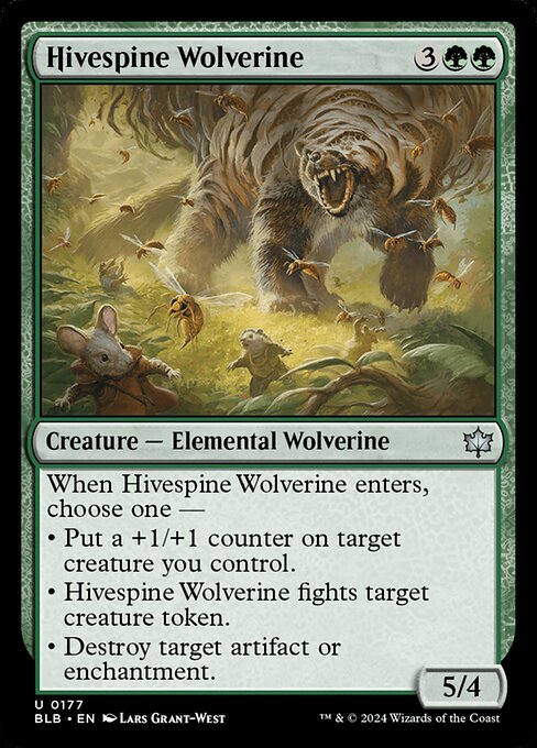 Hivespine Wolverine - catalogue image