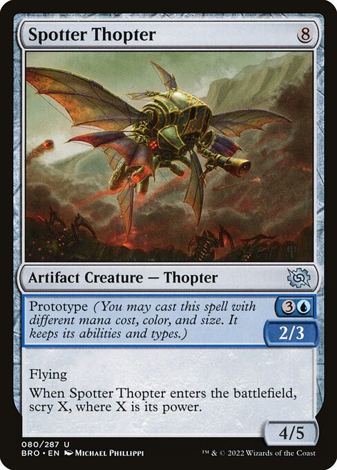 Spotter Thopter - catalogue image