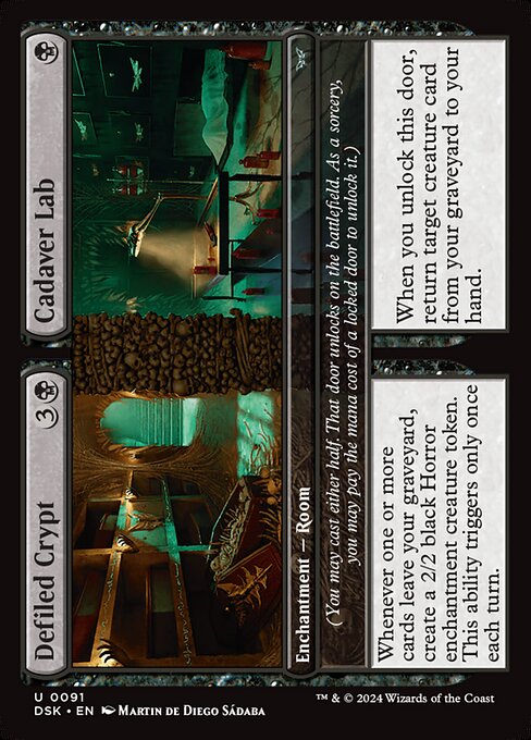 Defiled Crypt // Cadaver Lab - catalogue image