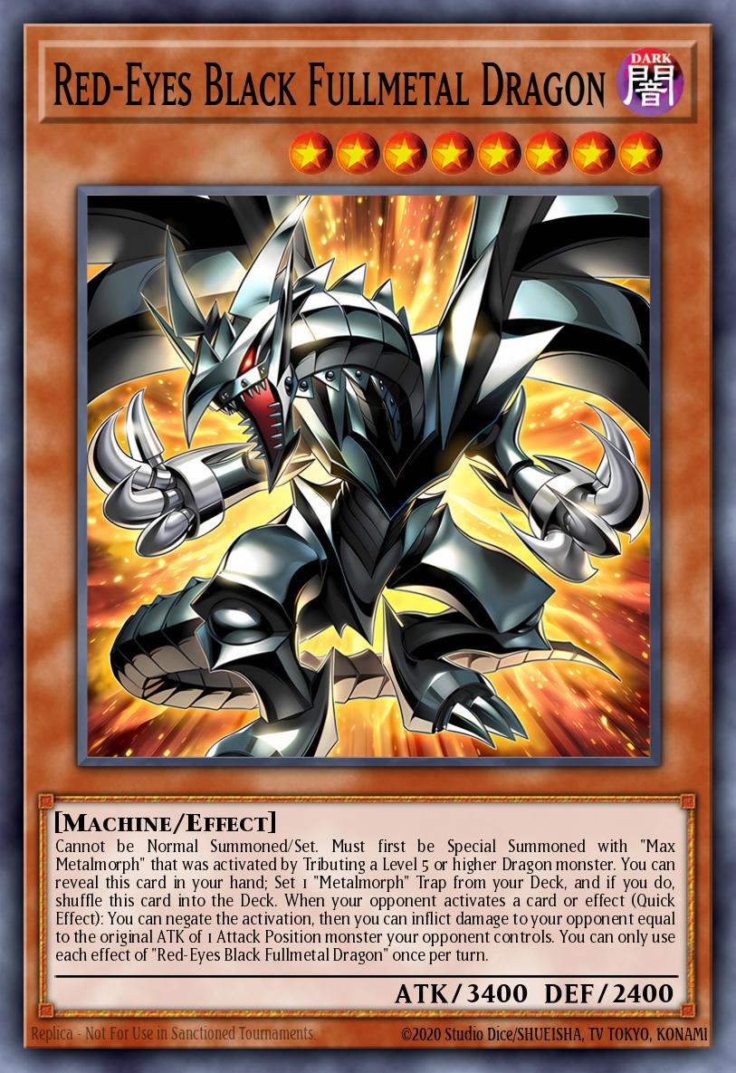 Red-Eyes Black Fullmetal Dragon - catalogue image