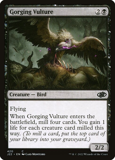 Gorging Vulture - catalogue image