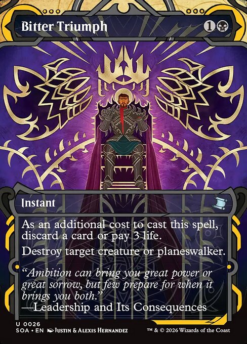 Bitter Triumph - catalogue image
