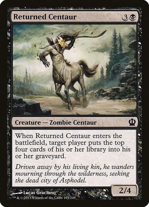 Returned Centaur - catalogue image