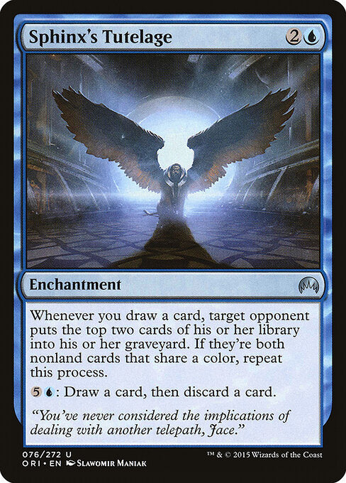 Sphinx's Tutelage - catalogue image