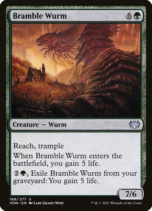 Bramble Wurm - catalogue image