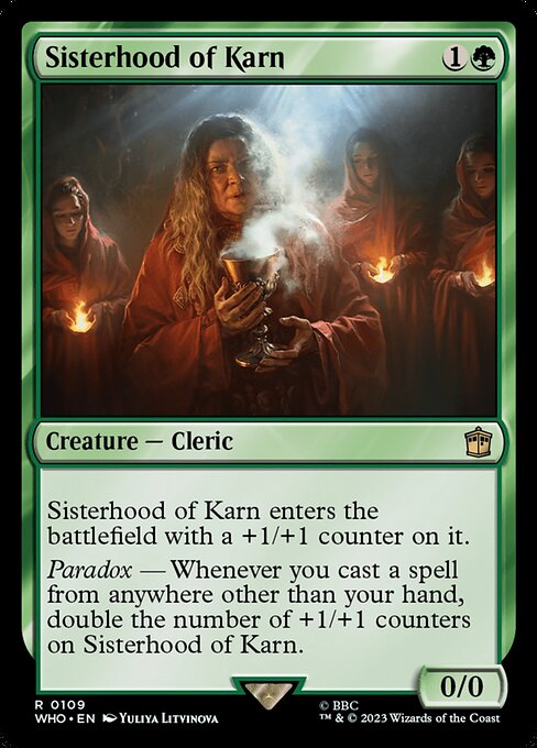 Sisterhood of Karn - catalogue image