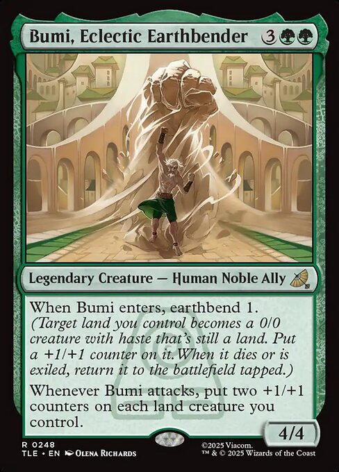 Bumi, Eclectic Earthbender - catalogue image