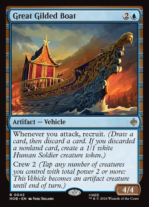 Great Gilded Boat - catalogue image