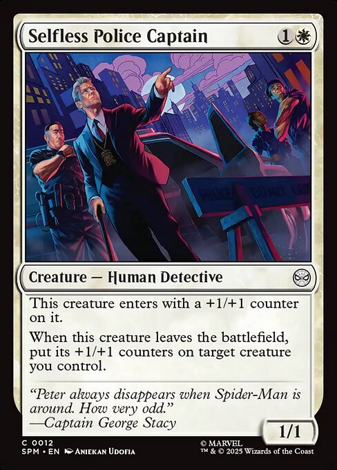 Selfless Police Captain - catalogue image