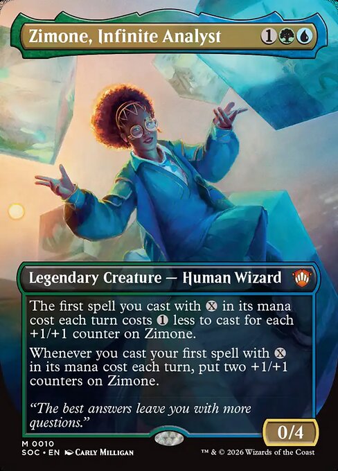 Zimone, Infinite Analyst - catalogue image