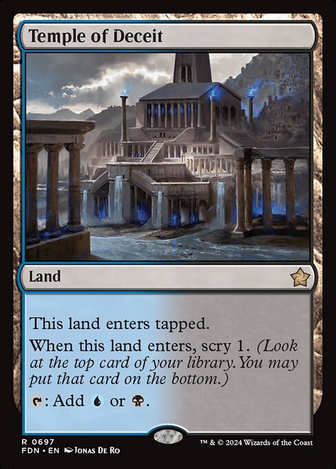 Temple of Deceit - catalogue image