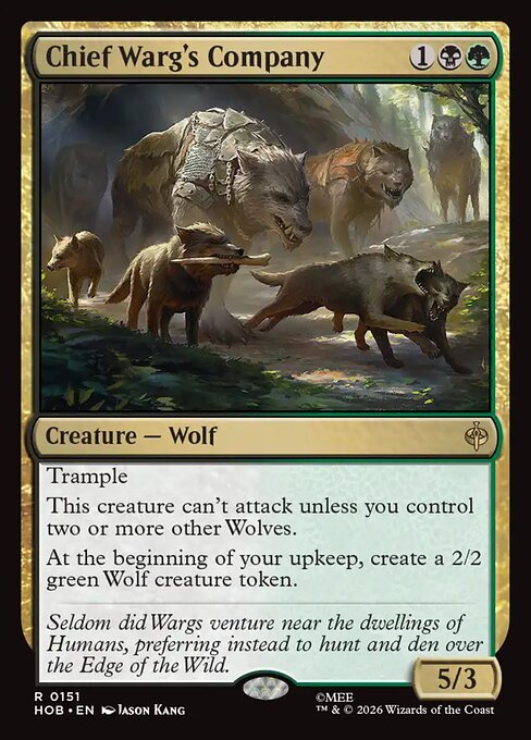 Chief Warg's Company - catalogue image