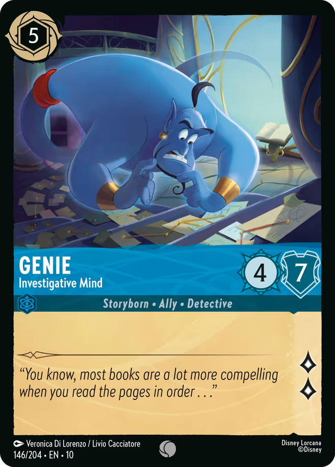 Genie — Investigative Mind - catalogue image