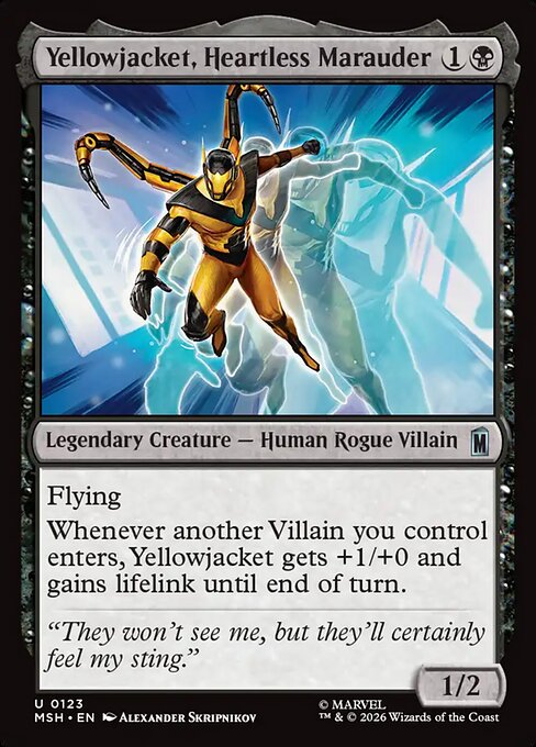 Yellowjacket, Heartless Marauder - catalogue image