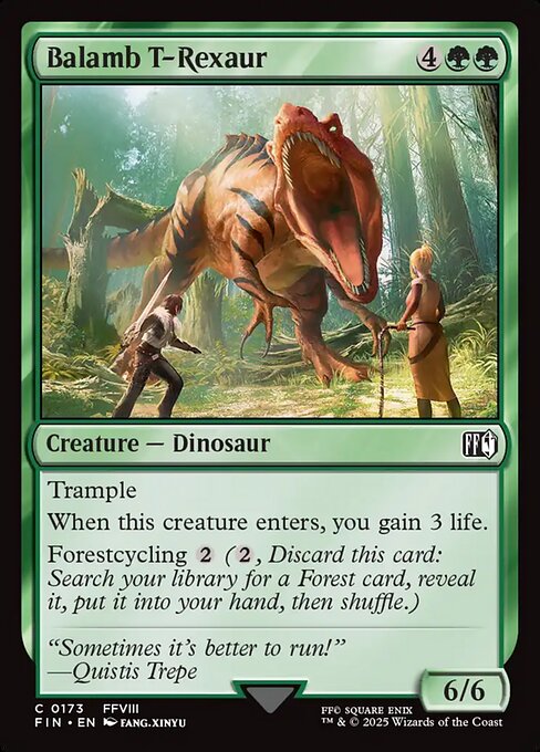 Balamb T-Rexaur - catalogue image