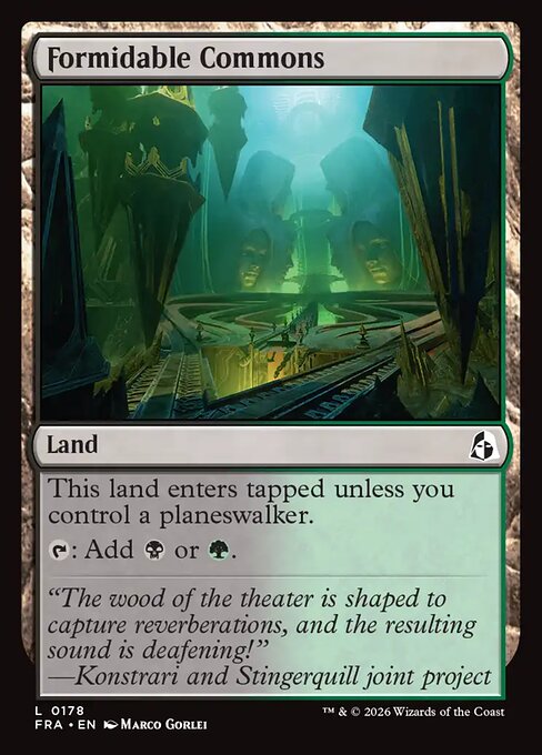 Formidable Commons - catalogue image