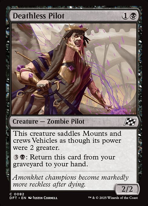 Deathless Pilot - catalogue image