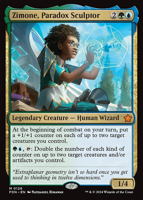 Zimone, Paradox Sculptor - catalogue image