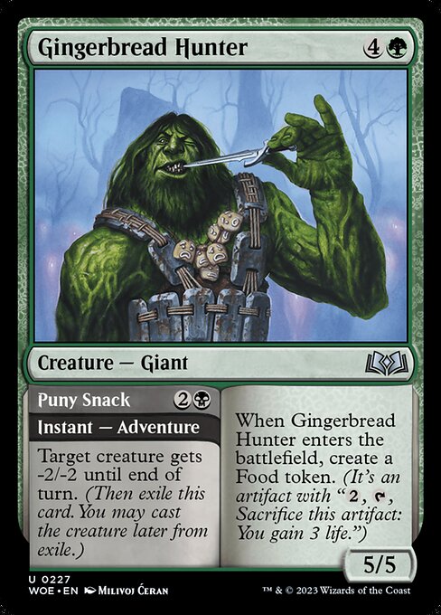 Gingerbread Hunter // Puny Snack - catalogue image