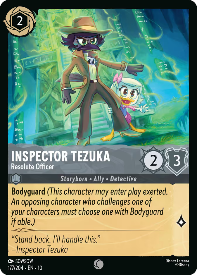 Inspector Tezuka — Resolute Officer - catalogue image