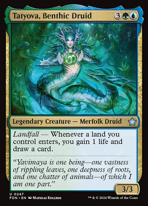 Tatyova, Benthic Druid - catalogue image