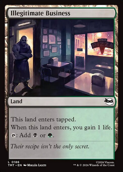 Illegitimate Business - catalogue image