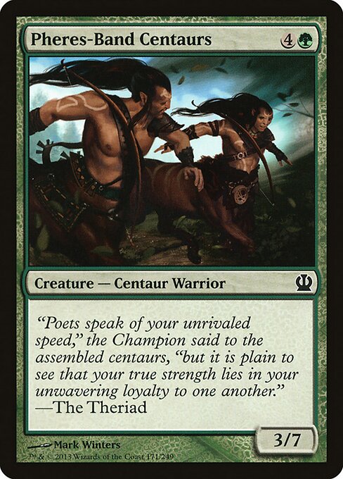Pheres-Band Centaurs - catalogue image