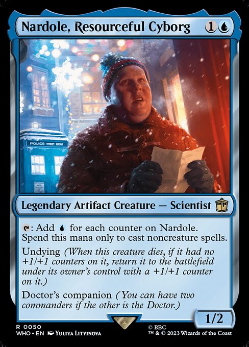 Nardole, Resourceful Cyborg - catalogue image
