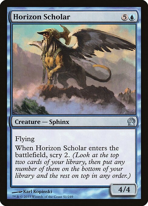 Horizon Scholar - catalogue image