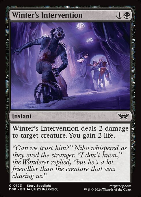 Winter's Intervention - catalogue image