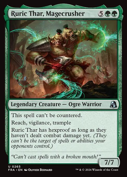 Ruric Thar, Magecrusher - catalogue image