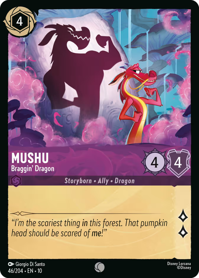 Mushu — Braggin' Dragon - catalogue image