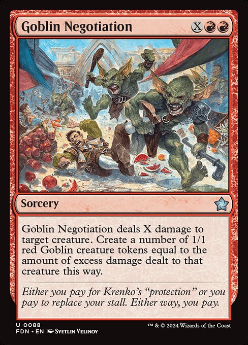 Goblin Negotiation - catalogue image