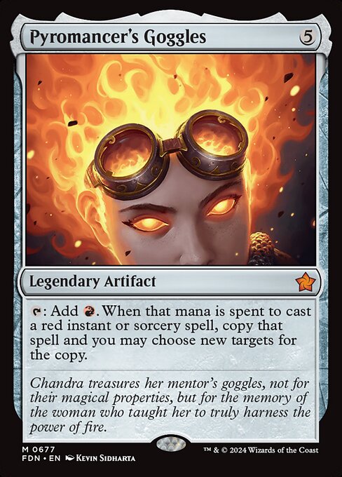 Pyromancer's Goggles - catalogue image