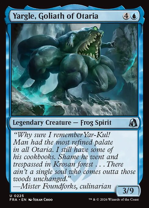 Yargle, Goliath of Otaria - catalogue image