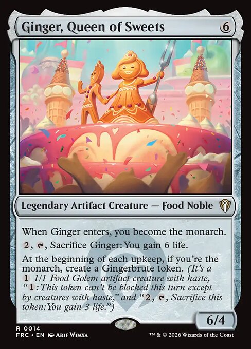 Ginger, Queen of Sweets - catalogue image