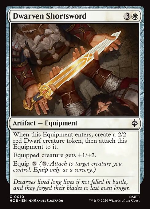 Dwarven Shortsword - catalogue image