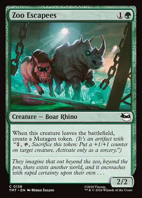 Zoo Escapees - catalogue image