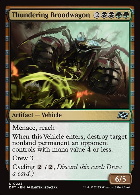 Thundering Broodwagon - catalogue image