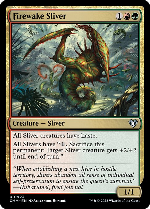 Firewake Sliver - catalogue image
