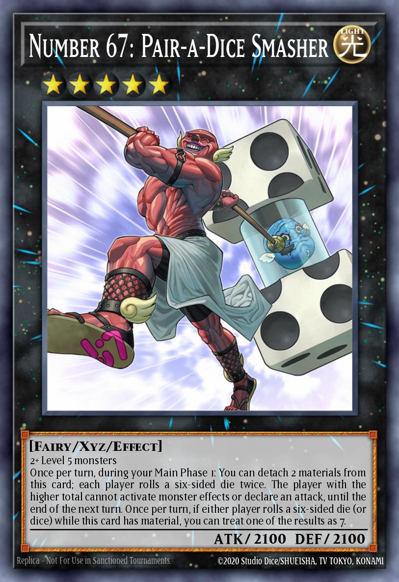 Number 67: Pair-a-Dice Smasher - catalogue image