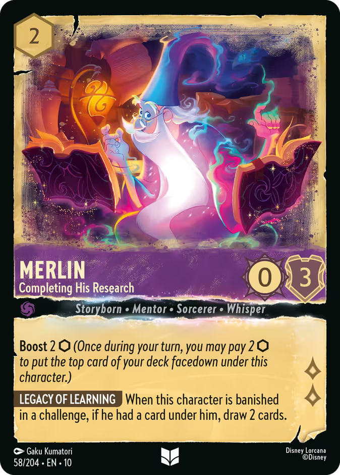 Merlin — Completing His Research - catalogue image