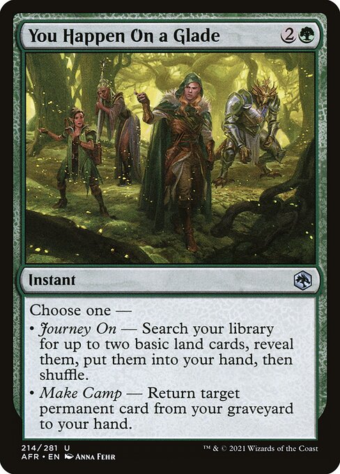 You Happen On a Glade - catalogue image