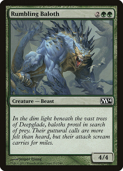 Rumbling Baloth - catalogue image