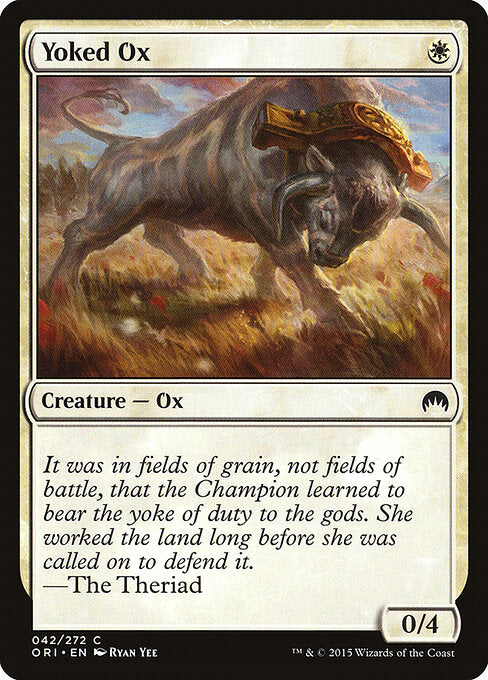Yoked Ox - catalogue image