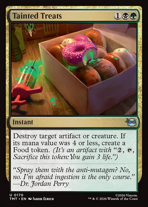 Tainted Treats - catalogue image