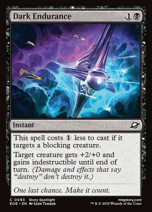 Dark Endurance - catalogue image