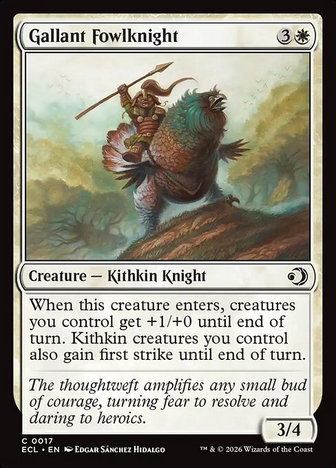 Gallant Fowlknight - catalogue image