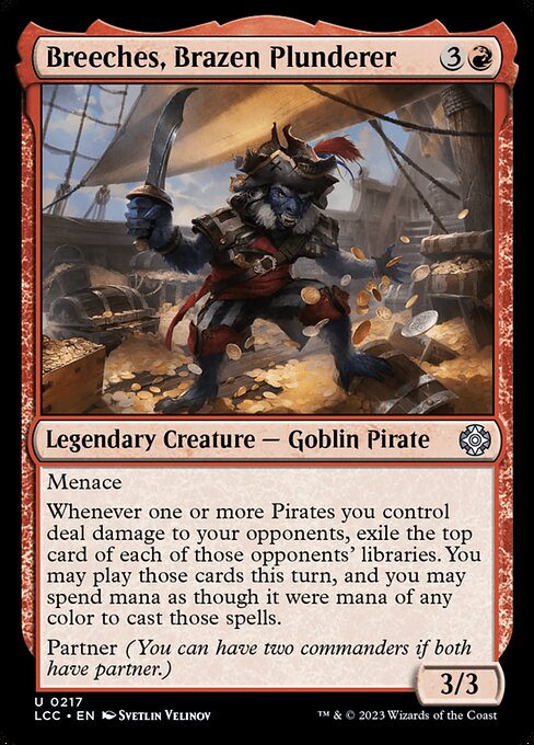 Breeches, Brazen Plunderer - catalogue image