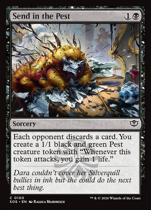 Send in the Pest - catalogue image